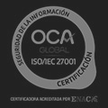 Certificado OCA 27001