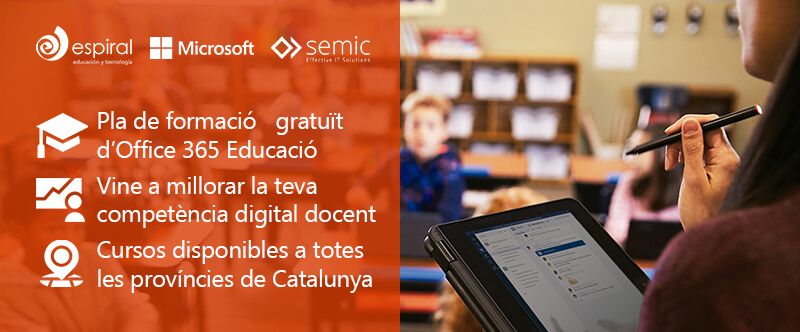 Office 365 Educación Medio-Avanzado en Barcelona | SEMIC